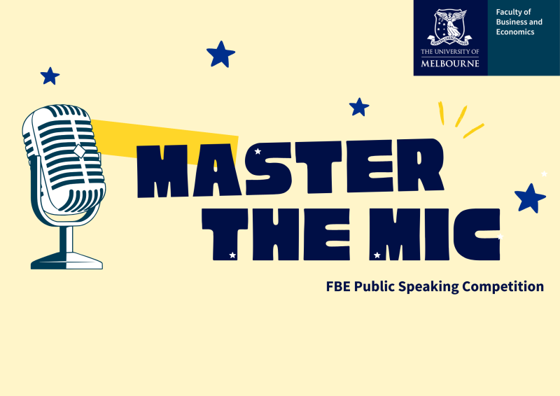 Master the Mic Competition poster